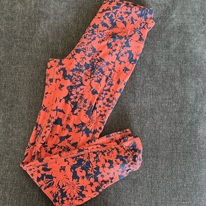 Lululemon Floral Leggings